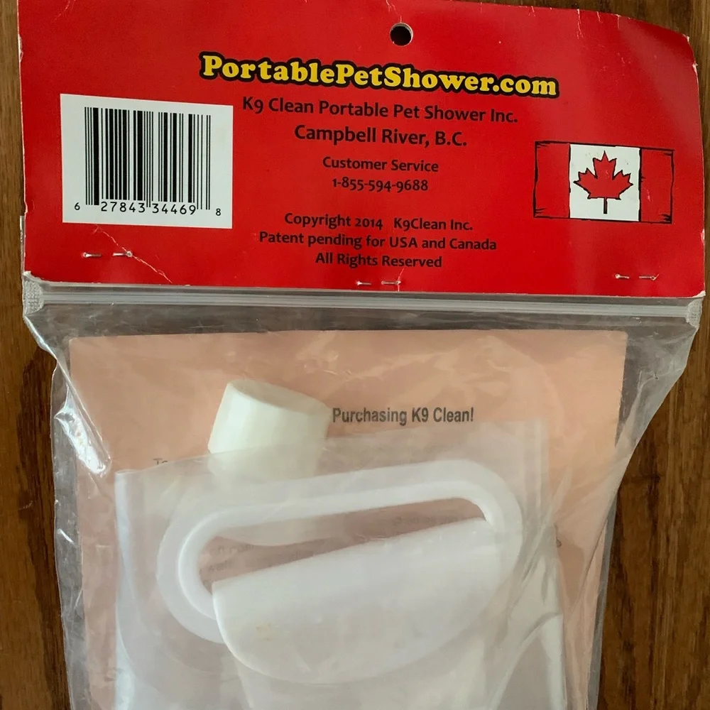 K9 Clean Portable Pet Shower NIP!!